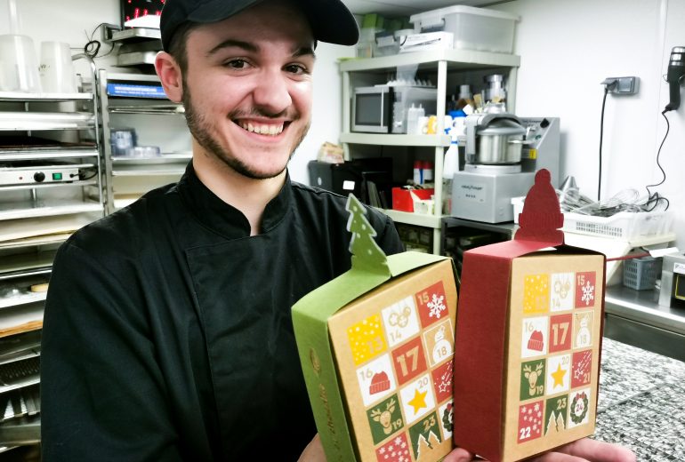 Et notre calendrier de poche ! Biscuitier Chocolatier Pâtissier