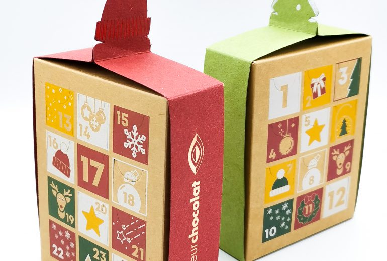 Et notre calendrier de poche ! Biscuitier Chocolatier Pâtissier