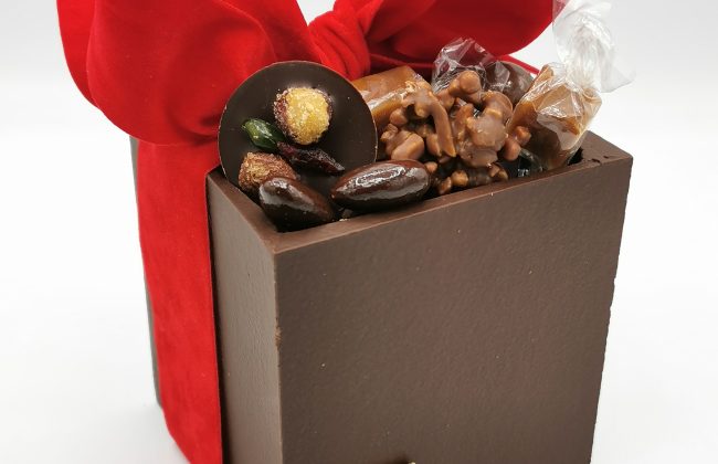 L'un de nos montages de Noël ! Biscuitier Chocolatier Pâtissier