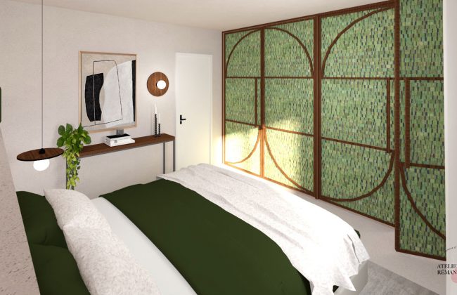 Rénovation d’une maison, aménagement et décoration de la suite parentale Décorateur d'intérieur