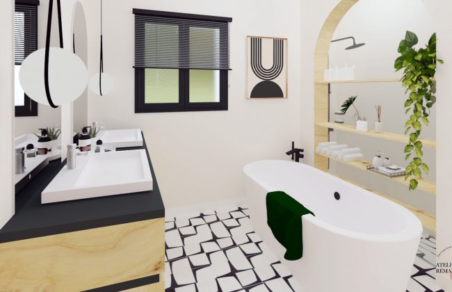 Rénovation d'une salle de bain familiale Décorateur d'intérieur