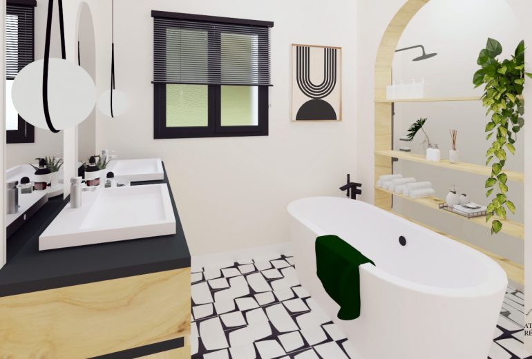 Rénovation d'une salle de bain familiale Décorateur d'intérieur