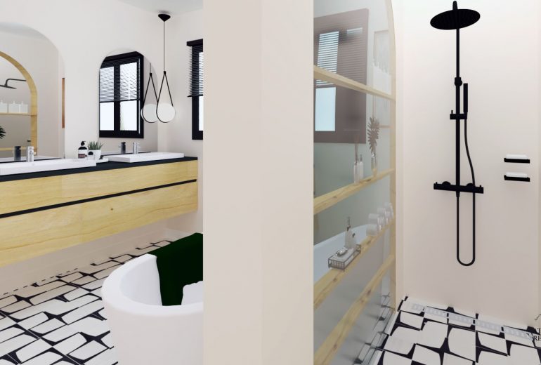 Rénovation d'une salle de bain familiale Décorateur d'intérieur