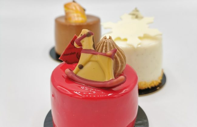 Nos mini-bûches sont là ! Biscuitier Chocolatier Pâtissier