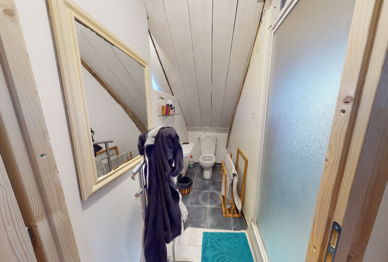 Une future salle d'eau pour les invités Architecte d'intérieur Maître d'oeuvre