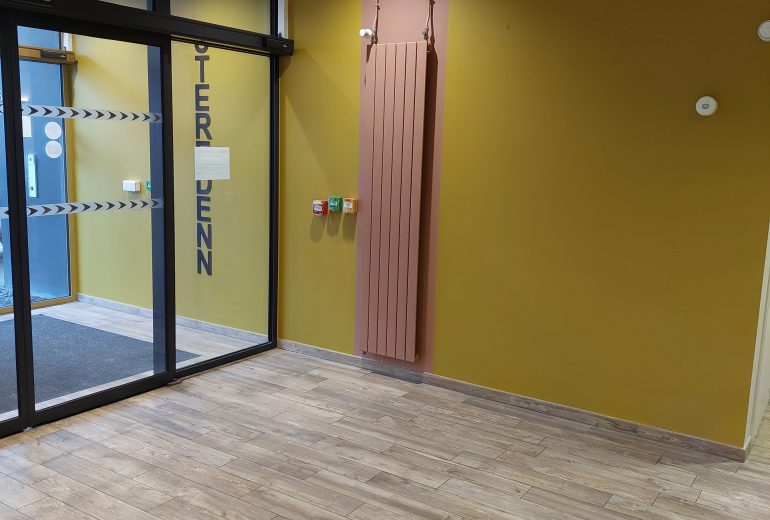 Rénovation hall et salon d'une résidence stereden à Nantes Décorateur d'intérieur Peintre Peintre d'extérieur Peintre d'intérieur