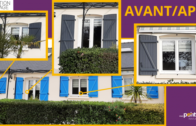 Relaquage de fenêtre alu/pvc Peintre Peintre d'extérieur Peintre Laqueur