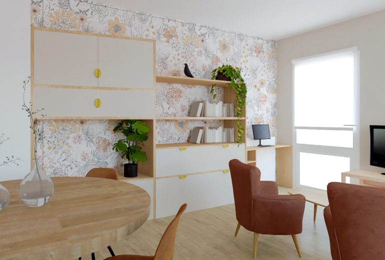 Projet en cours - appartement Architecte d'intérieur Maître d'oeuvre