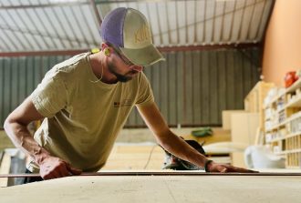 extension bois charpentier brebion