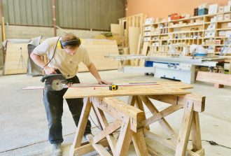 extension bois charpentier brebion