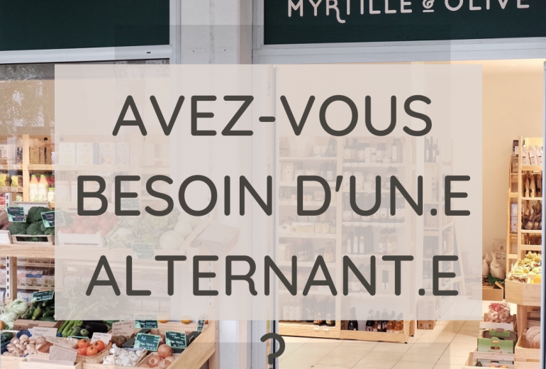 A la recherche d'un.e alternant.e ? Epicier