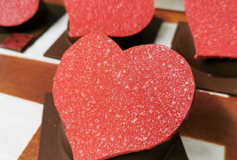 Créations de la Saint-Valentin Biscuitier Chocolatier Pâtissier