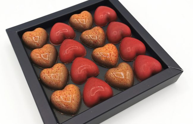 Créations de la Saint-Valentin Biscuitier Chocolatier Pâtissier