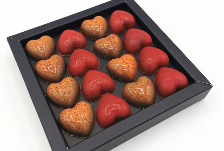 Créations de la Saint-Valentin Biscuitier Chocolatier Pâtissier