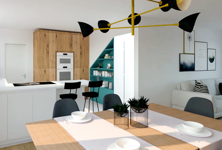 Deux versions pour un projet ! Architecte d'intérieur Maître d'oeuvre