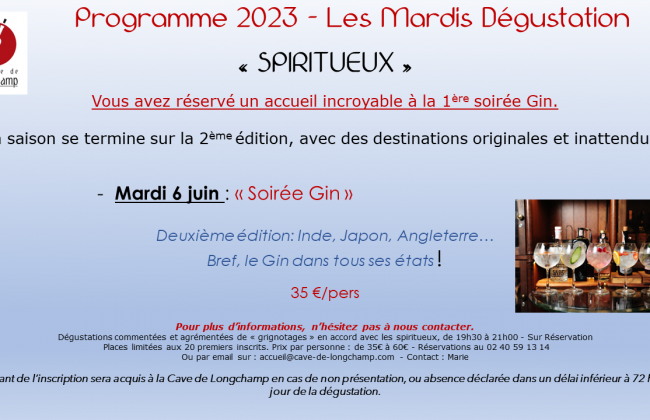 Soirée dégustation Spiritueux. Devinez : Le Gin à l'honneur ! Caviste Epicier