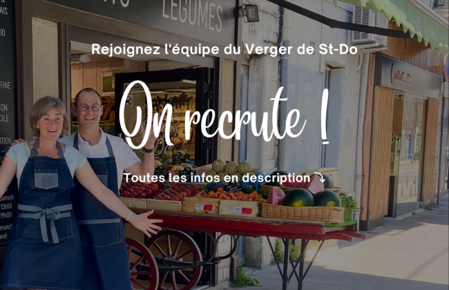 Rejoignez-nous ! Epicier Primeur