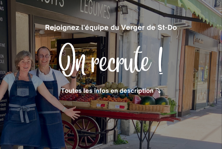 Rejoignez-nous ! Epicier Primeur