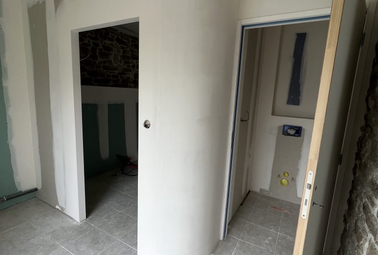 Cloison arrondie pour casser les angles Jointeur Plaquiste Plâtrier