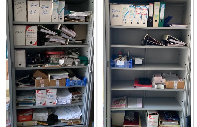 Avant/Après bureau pro