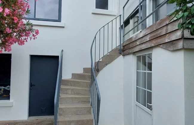 Noir & Couleur Applicateur Béton Ciré Peintre Peintre d'extérieur Peintre d'intérieur