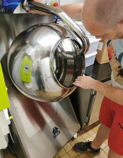 Une nouvelle machine est arrivée ! Biscuitier Chocolatier Pâtissier