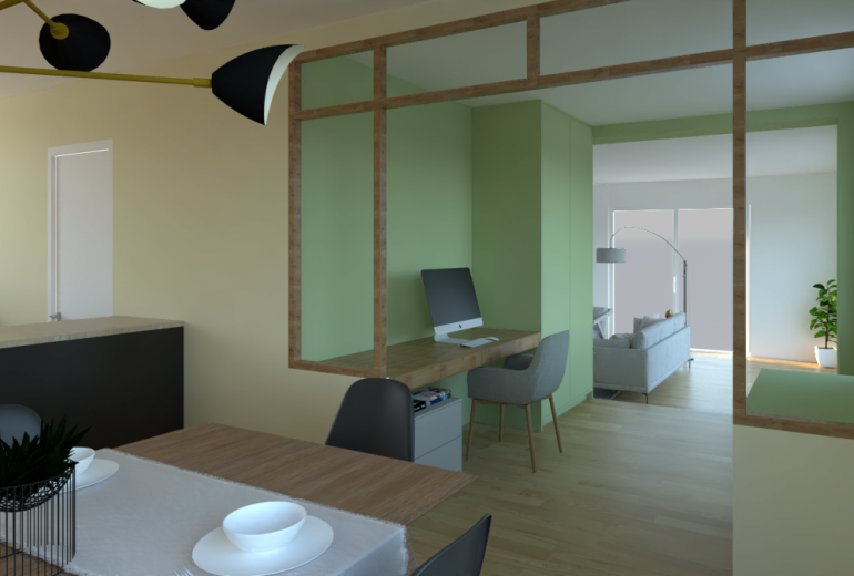 Intégrer un coin bureau dans votre intérieur Architecte d'intérieur Maître d'oeuvre