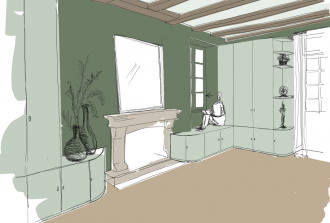 Ambroisine Studio Architecte d'intérieur Décorateur d'intérieur Designer d'espace