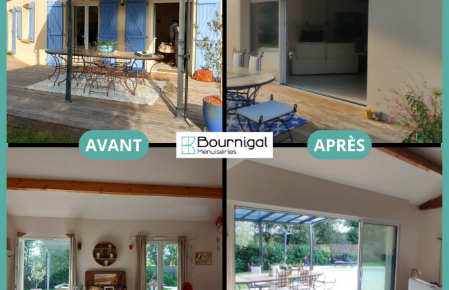 🚀”AVANT/APRÈS - OUVERTURE”🚀 Fenêtrier Installateur de pergola et store Installateur de portails et portes de garage Menuisier