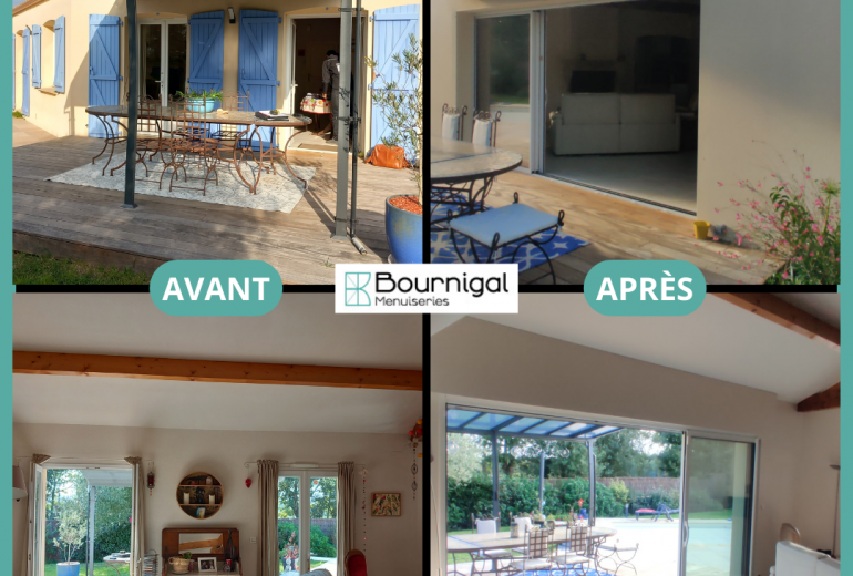 🚀”AVANT/APRÈS - OUVERTURE”🚀 Fenêtrier Installateur de pergola et store Installateur de portails et portes de garage Menuisier
