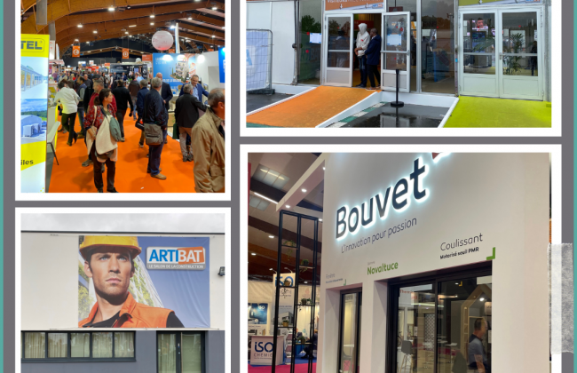 “ARTIBAT 2023” Fenêtrier Installateur de pergola et store Installateur de portails et portes de garage Menuisier