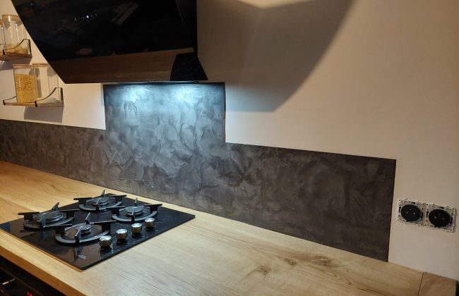 Noir & Couleur Applicateur Béton Ciré Peintre Peintre d'extérieur Peintre d'intérieur