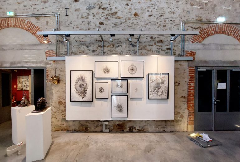 Exposition COUERON en ART Créateur textile Illustrateur