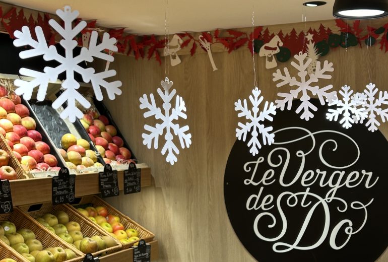 Le Verger de St Do se met aux couleurs de Noël ! Epicier Primeur