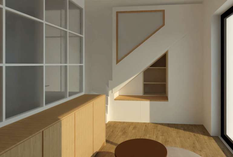 Rénovation d’une belle maison Butte Saint-Anne - Partie 1 Architecte d'intérieur Maître d'oeuvre