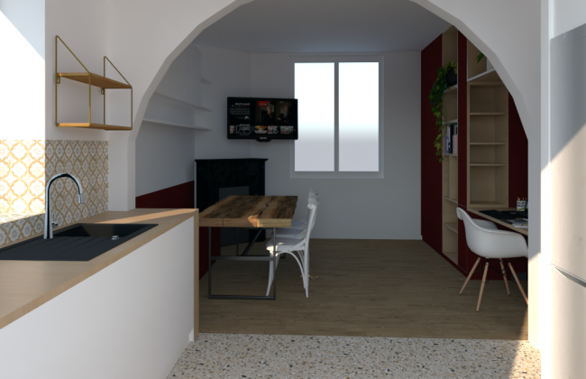 Rénovation d’une belle maison Butte Saint-Anne - Partie 2 Architecte d'intérieur Maître d'oeuvre