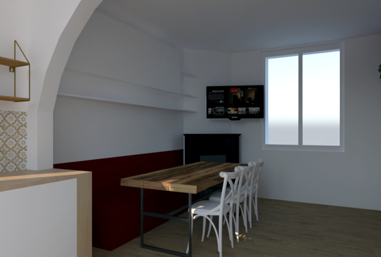 Rénovation d’une belle maison Butte Saint-Anne - Partie 2 Architecte d'intérieur Maître d'oeuvre