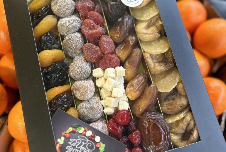 Les coffrets de fruits secs pour Noël ! Epicier Primeur