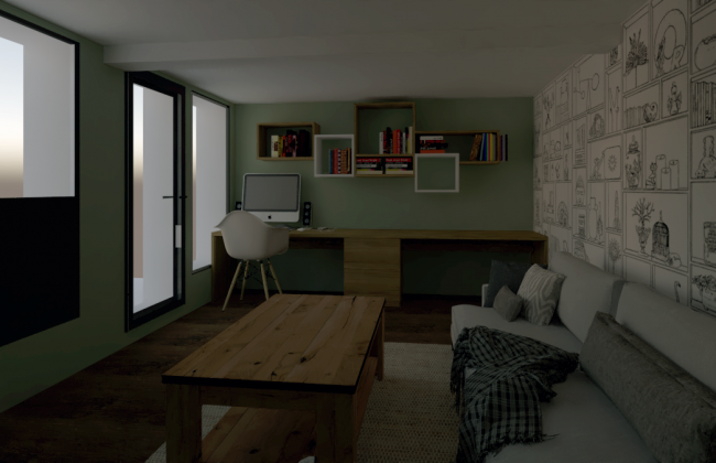 Rénovation d’une belle maison Butte Saint-Anne - Partie 3 Architecte d'intérieur Maître d'oeuvre