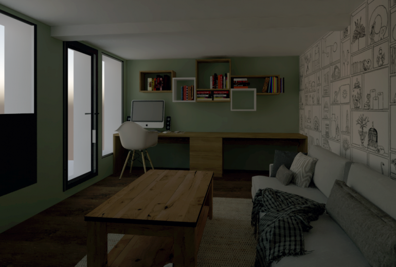 Rénovation d’une belle maison Butte Saint-Anne - Partie 3 Architecte d'intérieur Maître d'oeuvre