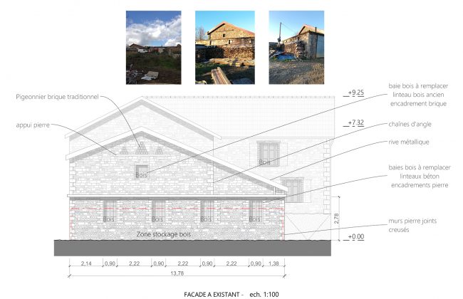 Relevé _Saint Marcel Campes (81) Agenceur Architecte d'intérieur Designer d'espace Dessinateur projeteur