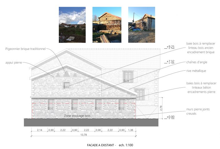 Relevé _Saint Marcel Campes (81) Agenceur Architecte d'intérieur Designer d'espace Dessinateur projeteur