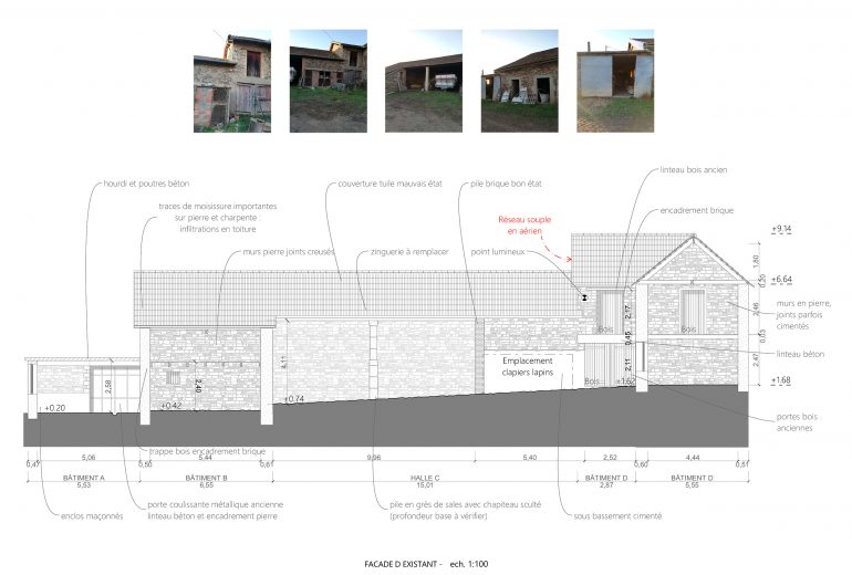 Relevé _Saint Marcel Campes (81) Agenceur Architecte d'intérieur Designer d'espace Dessinateur projeteur
