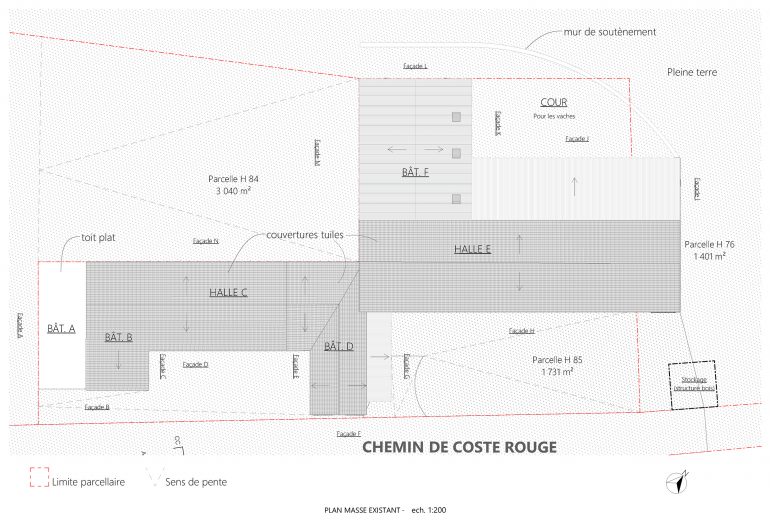 Relevé _Saint Marcel Campes (81) Agenceur Architecte d'intérieur Designer d'espace Dessinateur projeteur