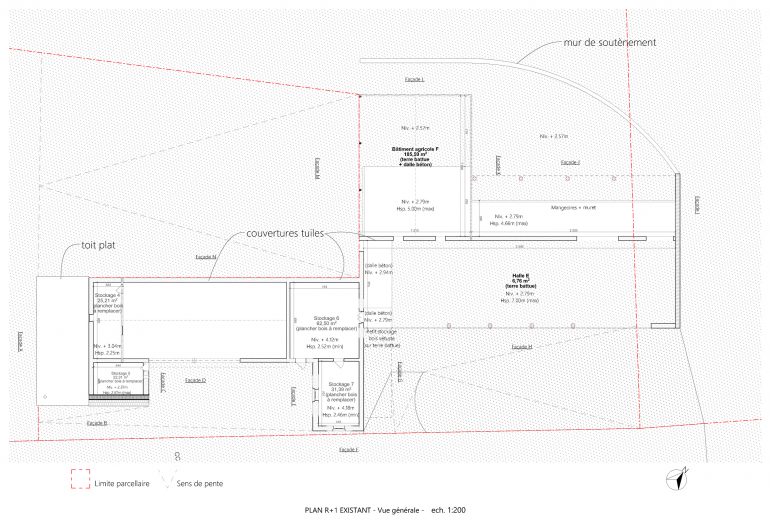 Relevé _Saint Marcel Campes (81) Agenceur Architecte d'intérieur Designer d'espace Dessinateur projeteur