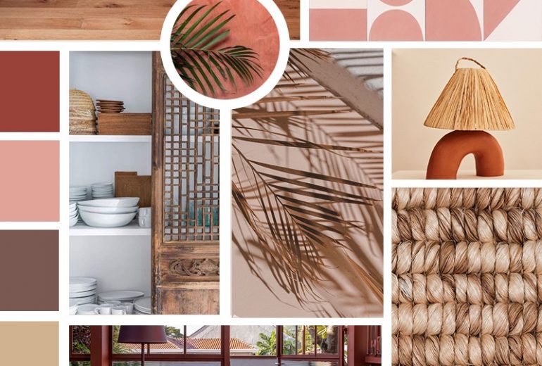 Déco graphique et poudrée Décorateur d'intérieur