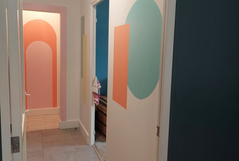 Couloir enfants Applicateur Béton Ciré Peintre Peintre d'extérieur Peintre d'intérieur