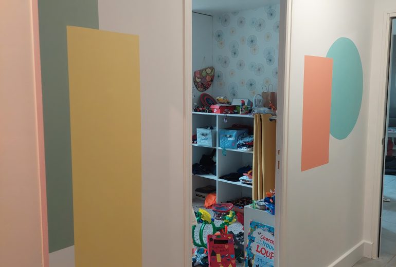 Couloir enfants Applicateur Béton Ciré Peintre Peintre d'extérieur Peintre d'intérieur