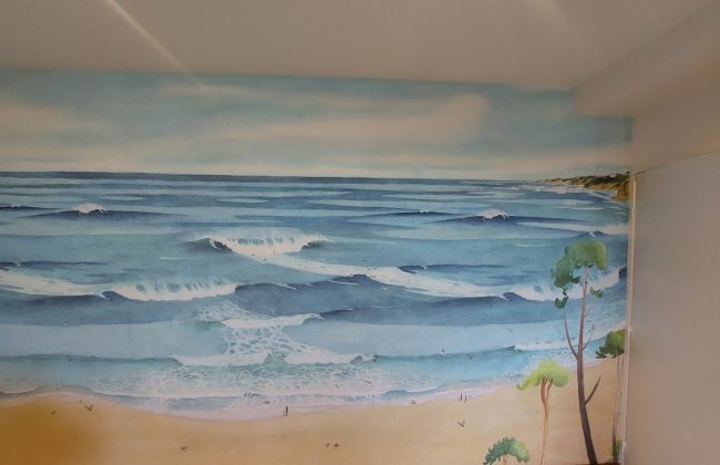 Noir & Couleur Applicateur Béton Ciré Peintre Peintre d'extérieur Peintre d'intérieur