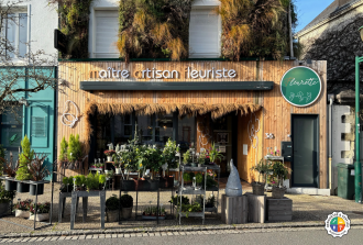 Vue extérieure fleuriste Fleurette à la Chapelle sur Erdre